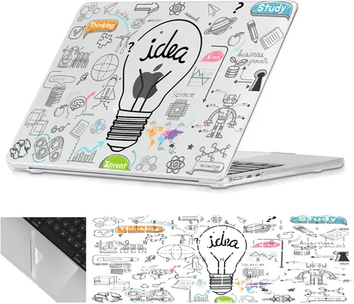 Miniatura 10 de Se7enline Funda compatible con MacBook Air de 15 pulgadas M4 M3 M2 2025 2024 2023 de 15.3 pulgadas con MacBook Air A2941/A3114/A3241 funda rígida