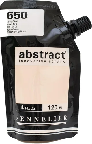 Miniatura 21 de SENNELIER Pintura acrílica abstracta innovadora para cuerpo pesado, bolsa de 16.9 fl oz, blanco titanio