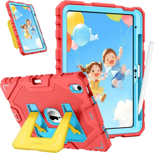 Miniatura 13 de Fintie Funda Amigable para Niños para iPad (A16) 11ª Generación 11 Pulgadas (2025), iPad 10ª Generación 10.9 Pulgadas (2022), Funda Protectora