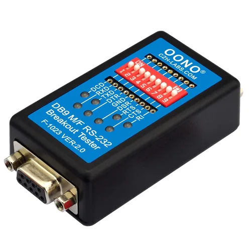 Miniatura 3 de Probador de ruptura RS232 con monitor LED, módulo de ruptura DB9 macho a hembra