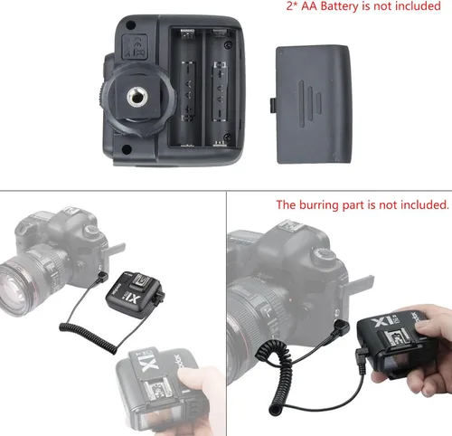 Miniatura 9 de Godox X1R-C TTL Receptor de disparo de flash inalámbrico compatible con cámaras Canon, receptor flash inalámbrico 2.4G, sincronización de alta
