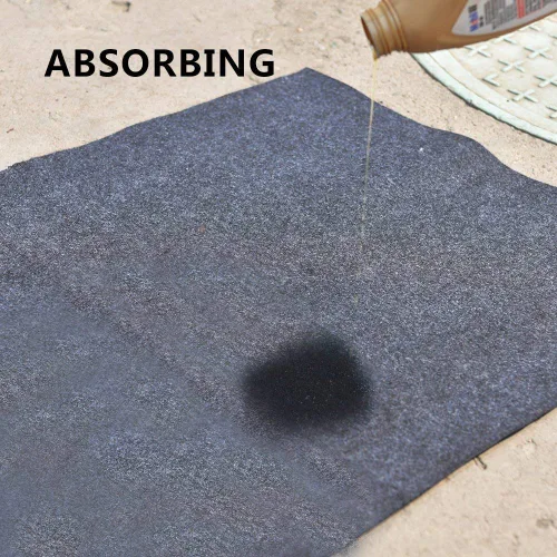 Miniatura 3 de Tapete de fieltro absorbente para suelos de garaje, tapete para derrames de aceite, para debajo del fregadero, protege el suelo del garaje