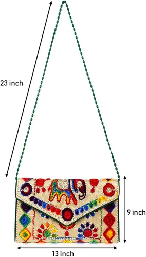 Miniatura 5 de Rajasthani Jaipuri - Bolso de mano plegable con calidad comprobada