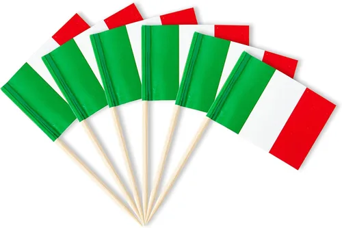 Miniatura 25 de Palillos de dientes pequeños con bandera australiana para aperitivos de fiesta, cupcakes, pasteles y comida, perfectos para vacaciones nacionales