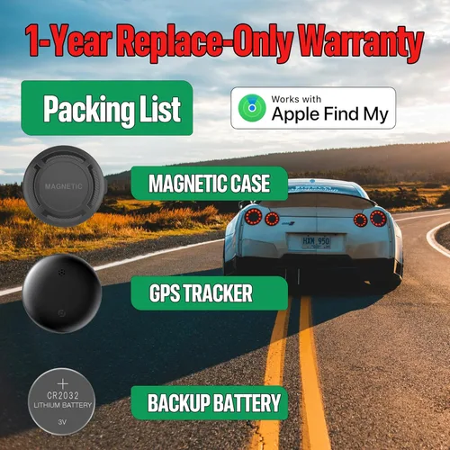 Miniatura 6 de Rastreador GPS oculto magnético para vehículos: batería de larga duración, sin suscripción, dispositivo de seguimiento de automóvil oculto
