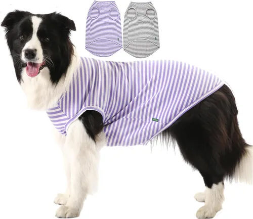 Miniatura 27 de Camisa azul en blanco para perros,Camisetas grandes para perros y niñas,Camiseta lisa de bulldog francés,L azul real Azul y Royal