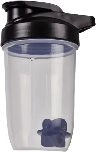 Miniatura 12 de CHNLML Botella Agitadora de Proteínas 400ML/16Oz con Bola Agitadora para Batido de Proteínas, Botella Agitadora con Bola Mezcladora, A Prueba