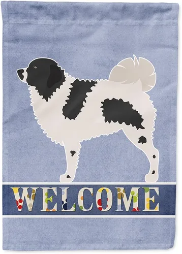 Miniatura 63 de Caroline's Treasures BB8334GF AIDI Bandera de jardín para perro de montaña del Atlas, bandera de buzón azul, bandera decorativa para patio exterior
