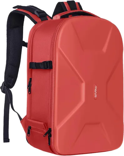 Miniatura 14 de MOSISO Mochila para Cámara, Bolsa para Cámara Fotográfica DSLR/SLR/Sin Espejo de 15-16 pulgadas, Estuche Rígido Impermeable con Soporte para Trípode