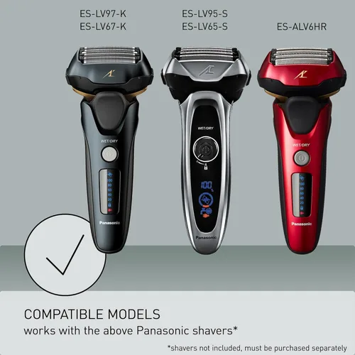 Miniatura 3 de Juego de repuesto de cuchillas Panasonic WES9032P interiores y exteriores para afeitadora eléctrica para hombres
