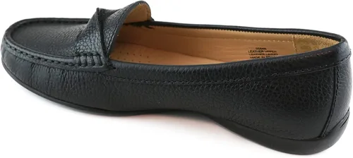 Miniatura 2 de MARC JOSEPH NEW YORK Mocasines de conducción ligeros de cuero genuino para mujer estilo clásico a la moda trenzados sin cordones para conducir