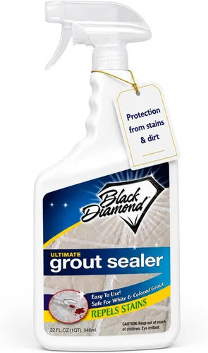 SELLADOR DE LECHADA ULTIMO – Protección profesional para azulejos, piedra y lechada para duchas, pisos y salpicaderos | Fácil de limpiar, repelente