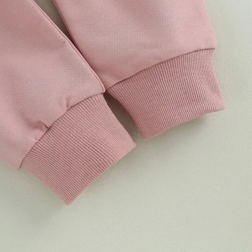 Miniatura 6 de FIOMVA Daddys - Conjunto de 2 piezas para bebé y niña, sudadera con pantalones para otoño e invierno
