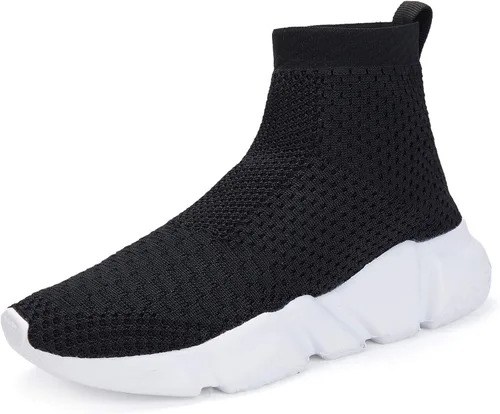 Hetios Zapatos deportivos para correr para niñas, zapatos de tacón alto, zapatos deportivos para niños (niños pequeñosniños grandes)