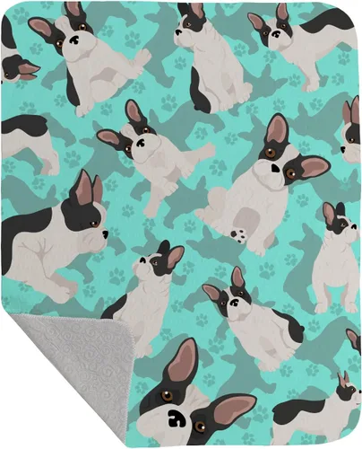 Miniatura 69 de Caroline's Treasures MLM1042LQB Airedale Terrier - Manta acolchada de 50 x 60 pulgadas, diseño de ilustraciones para cama, sofá, suave y ligera