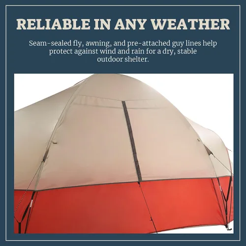Miniatura 4 de Wenzel Modified Dome Camping Tent for Car Camping, Traveling, Festivals, and More