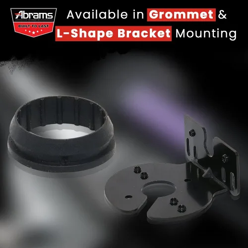 Miniatura 8 de Abrams. Faros escamoteables LED, Blanco/Blanco