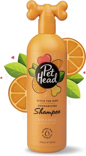 Miniatura 7 de Pet Head Ditch the Dirt - Acondicionador para perros, aroma naranja, desodorizante para perros malolientes, limpia en profundidad y elimina olores