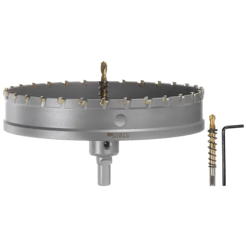 Miniatura 13 de HARFINGTON Cortador de carburo de sierra de agujero de metal de 0.472 in / 0.47 pulgadas de diámetro para acero inoxidable, metal, aleación