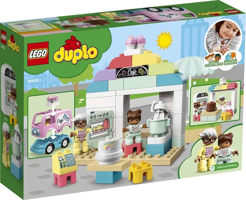 Miniatura 5 de LEGO DUPLO Town Bakery 10928 Juguete educativo para niños pequeños, gran regalo para niños de 2 años en adelante (46 piezas)