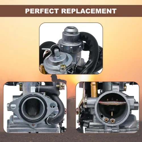 Miniatura 5 de Carburador Recon 250 apto para Honda TRX 250 Recon250 TRX250TM TRX250TE ATV Carb con filtro de aire y llave de combustible