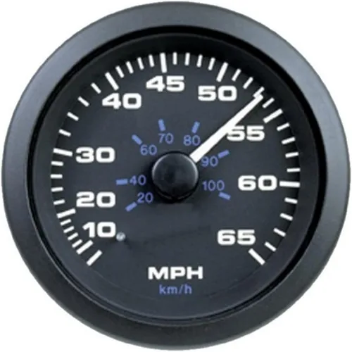 Miniatura 3 de Kit de Velocímetro Negro Premier Pro de 3 pulgadas y 80 MPH para Sierra 62723P, 8K, 3