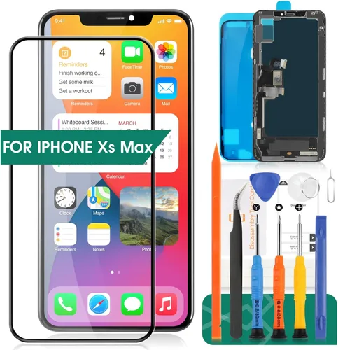 Para iPhone Xs Max Reemplazo de pantalla XS MAX LCD Digitalizador 6.5 pulgadas para iPhone Xs Max Reemplazo de pantalla táctil Asamblea Sensor A1921