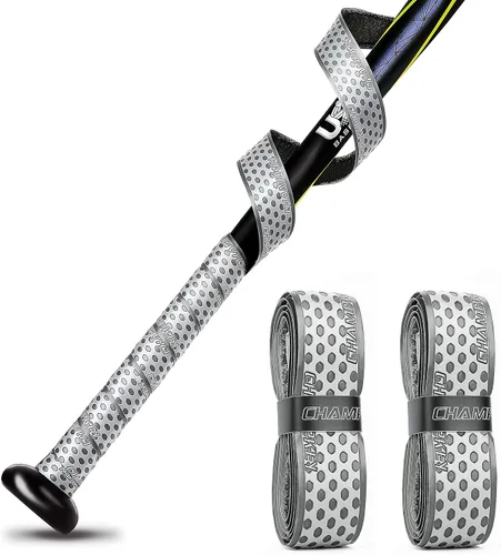 Miniatura 7 de CHAMPKEY PRO - Cintas de agarre de bate de 40 pulgadas, paquete de 2 cintas de bate de rendimiento para todo tipo de clima, cintas de agarre