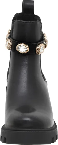 Miniatura 3 de CUSHIONAIRE Julie Chelsea - Botas para mujer con correa y espuma viscoelástica Negro