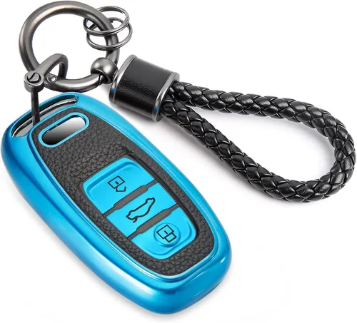 Miniatura 33 de Funda para llavero Buick con llavero de pulsera de circonita de moda, diseño de diamantes encantadores funda suave para Avenir Envision Encore Chevy