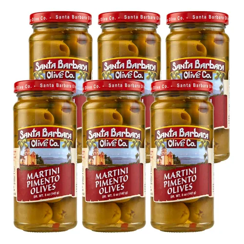 Miniatura 23 de Aceitunas Rellenas de Queso Feta Santa Barbara 10 oz, Paquete de 2