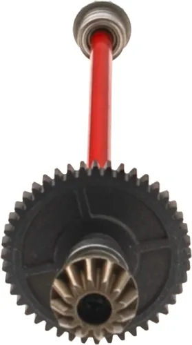 Miniatura 5 de Eje central de transmisión central de metal para automóvil a control remoto con engranaje de motor 27T, pieza de actualización compatible con Wltoys