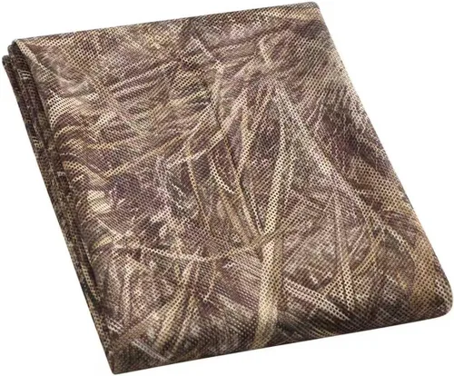 Miniatura 8 de FLYEGO Red de camuflaje de camuflaje, malla silenciosa de camuflaje transparente para ocultación, soporte de árbol, caza, sombrilla, decoración
