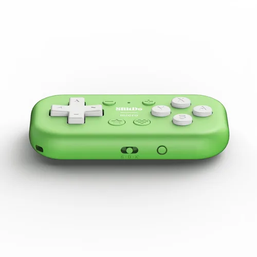 Miniatura 3 de 8Bitdo Micro Bluetooth Gamepad Pocket-sized Mini Controller for Switch, Android, and Raspberry Pi, Supports Keyboard Mode (Blue)
