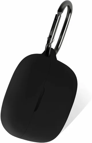 Geiomoo Funda de transporte de silicona compatible con JBL Vibe 200TWS, JBL Vibe Beam, Vibe Beam 2, funda portátil resistente a los arañazos y a los