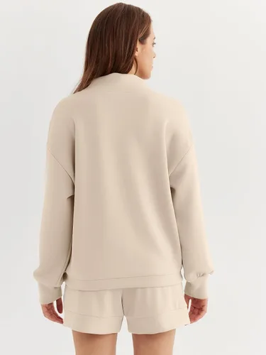 Miniatura 5 de AUTOMET Conjunto de 2 piezas para mujer, conjunto de dos piezas de gran tamaño, conjunto de descanso a juego, ropa de otoño a la moda