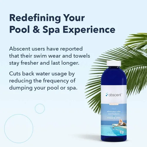Miniatura 2 de Eliminador de olores de piscina y spa (1 cuarto de galón) Botánicos naturales neutralizan olores en piscinas y jacuzzis interiores y exteriores