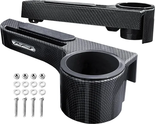 Miniatura 6 de Reposabrazos de carrito de golf de fibra de carbono para carrito de golf Kit de asiento trasero – Reposabrazos de carrito de golf con soporte