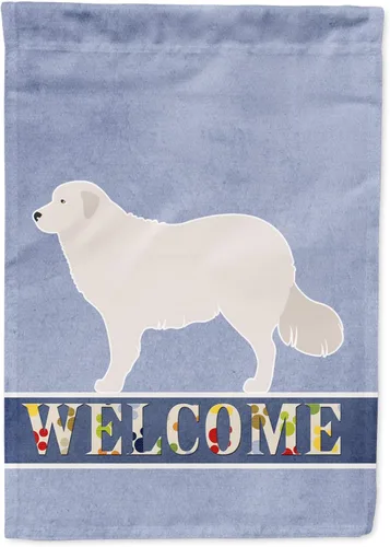 Miniatura 20 de Caroline's Treasures BB8334GF AIDI Bandera de jardín para perro de montaña del Atlas, bandera de buzón azul, bandera decorativa para patio exterior