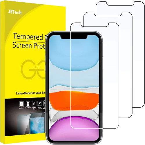 Miniatura 11 de JETech Paquete de 3 protectores de pantalla para iPhone SE 3/2 (edición 2022/2020), iPhone 8, iPhone 7, iPhone 6s y iPhone 6, película de vidrio
