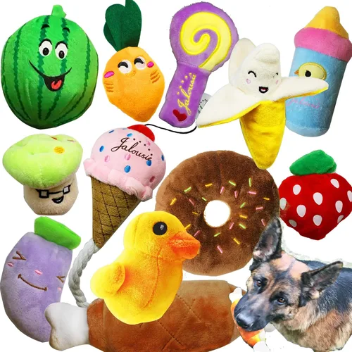 Miniatura 12 de Jalousie - Paquete múltiple de juguetes chirriantes para perros, paquete a granel, juguete para cachorros - Juguetes para cachorros para mascotas