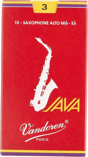 Miniatura 3 de Vandoren SR263R Saxo Alto Java Red Cañas Strength 3 con Vandoren SR213 Saxo Alto Cañas Tradicionales Strength 3
