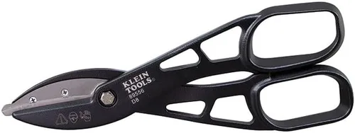 Klein Tools 89556 Cortador de Metal, Tijeras de Corte de Estaño, Cobre, Aluminio, Vinilo, Acero y Acero Inoxidable, 30 cm