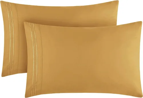 Miniatura 29 de Mellanni Fundas de almohada – Fundas de almohada lujosas, extrasuaves, refrescantes – 2 fundas de almohada de la colección Iconic – Cierre de sobre