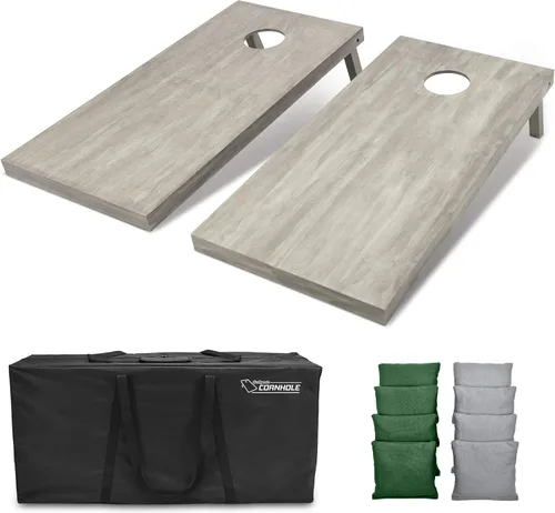 Miniatura 31 de GoSports Juego de tablas de cornhole de madera de tamaño reglamentario de 4 x 2 pies, incluye funda de transporte y bolsas de frijoles