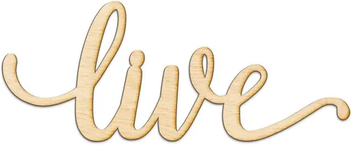 Miniatura 50 de Woodums – Arte de pared de madera con escritura Women, letrero de madera sin terminar para decoración de habitación familiar, recorte de madera