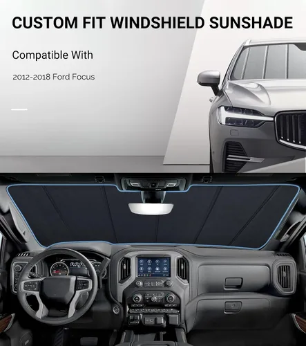 Miniatura 2 de Parasol para parabrisas Pigenius para Ford Focus 2012-2018 - Protección para ventana delantera