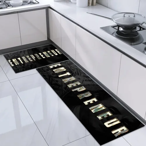 Miniatura 33 de GUBIYU Alfombras coloridas para cocina, cuarto de servicio, alfombra antideslizante para interiores y exteriores, para pasillo, sala de estar