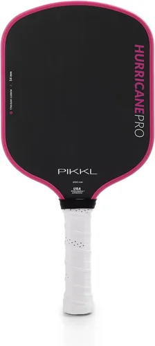 Miniatura 8 de PIKKL Hurricane Pro T700 - Paleta de pickleball de fibra de carbono Negro