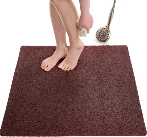 Miniatura 153 de Tapete de ducha antideslizante para bañera - Tapete de baño de lufa para baño - Tapete de baño de 40 x 16 pulgadas - Alfombra de baño antideslizante
